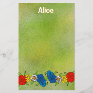 Flowers Stationery