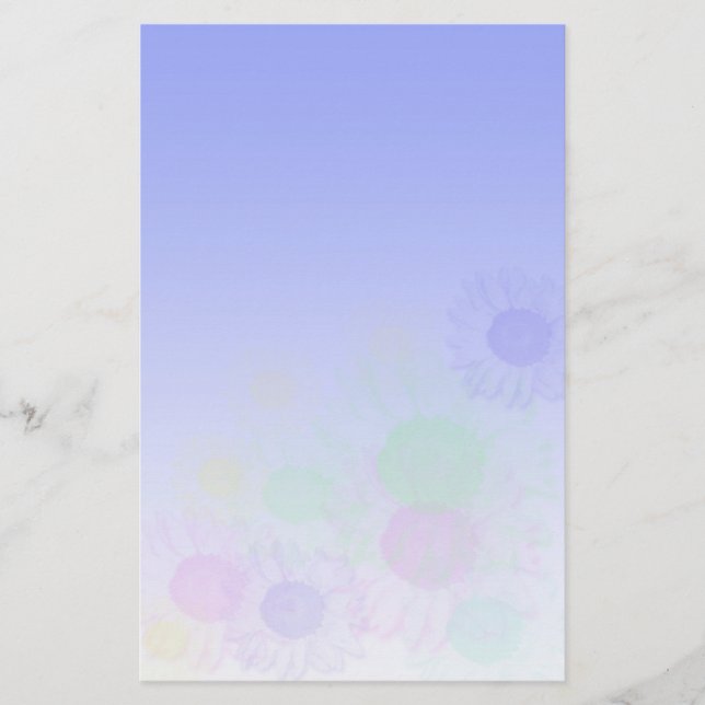flowers stationery (Front)