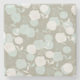 Flowers Stone Coaster