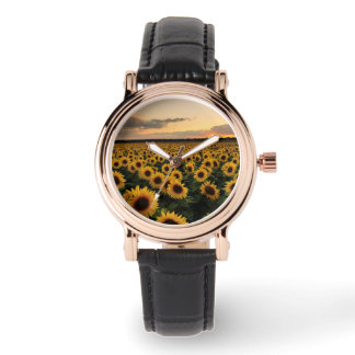 Flowers | Sunflower Field Watch