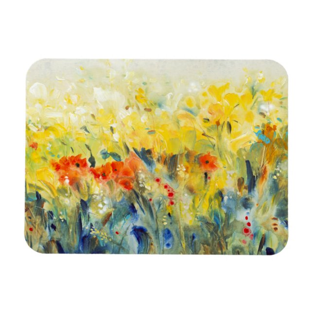 Flowers Sway II Magnet (Horizontal)