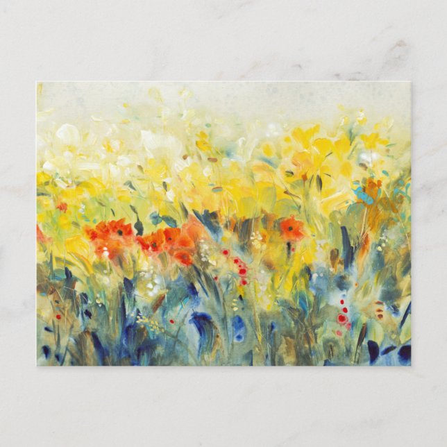 Flowers Sway II Postcard (Front)