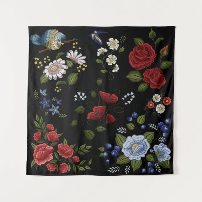 Flowers Tapestry (Front)