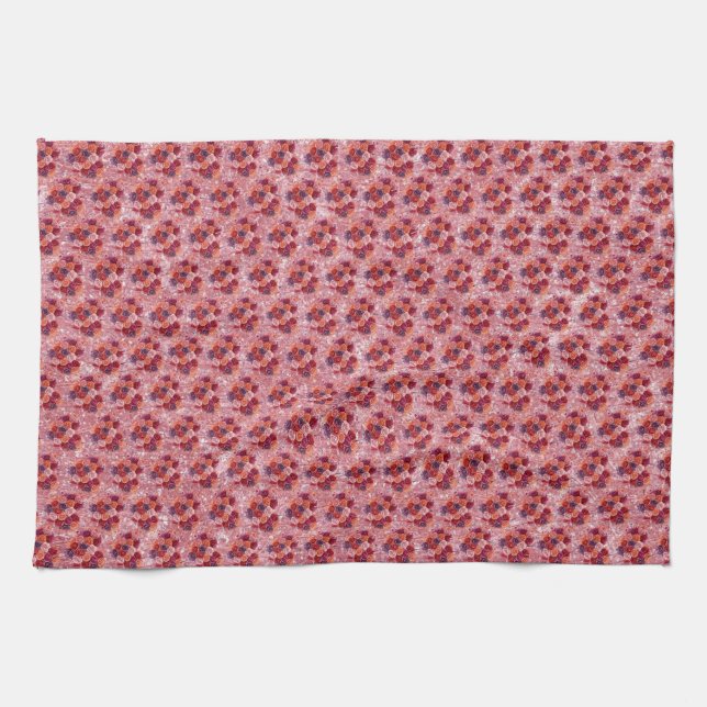 Flowers Tea Towel (Horizontal)