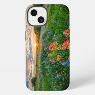 Flowers   Texas Bluebonnets & Indian Paintbrush iPhone 13 Case