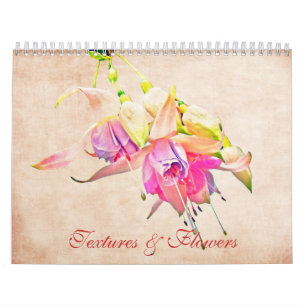 Flowers & Textures Floral Art Calendar