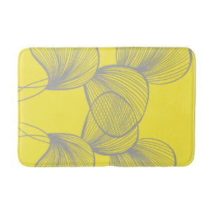 Flowers, the colour of the year notebook bath mat