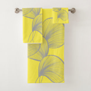 Flowers, the colour of the year notebook bath towel set