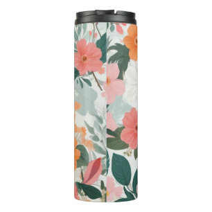 FLOWERS THERMAL TUMBLER