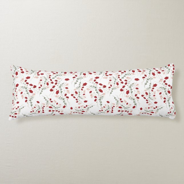 Flowers Throw Pillows (Front)