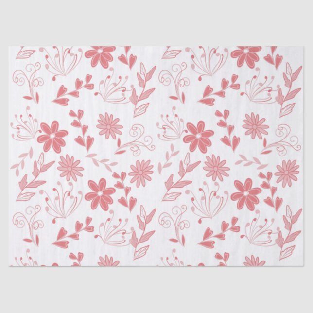 Flowers Tissue Paper (Front)