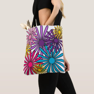 Flowers tote bag