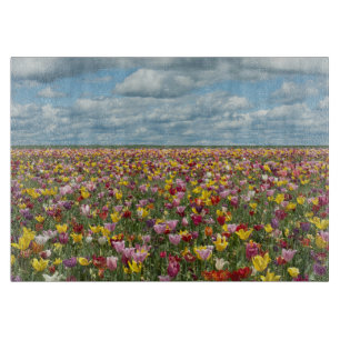 Flowers   Tulips Willamette Valley Oregon Cutting Board