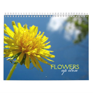 Flowers Up Close Calendar