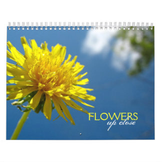 Flowers Up Close Calendar