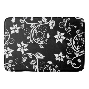 Flowers Vintage Girly Cute Bath Mat