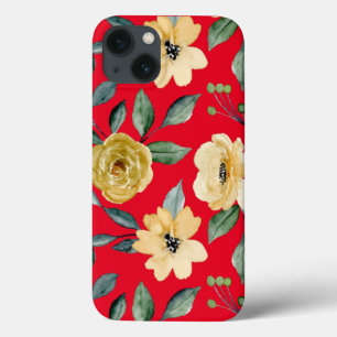 Flowers Vintage Watercolor Cute    iPhone 13 Case
