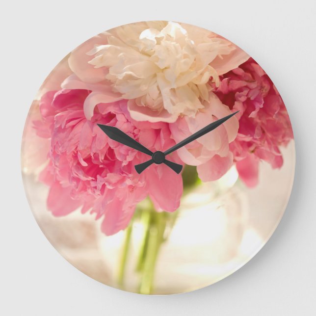 Flowers Wall Clock (Front)