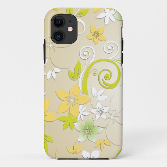 Flowers wall paper 3 Case-Mate iPhone case (Back)