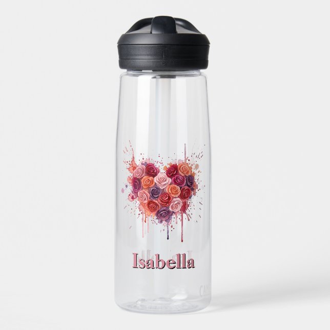 Flowers Water Bottle (Front)