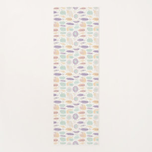 Flowers Whisper Beauty To The World Yoga Mat