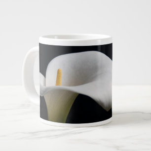 Flowers   White Calla Lily Large Coffee Mug