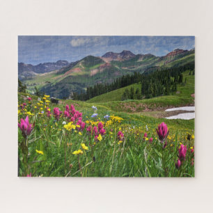 Flowers Wildflowers Durango, Colorado Jigsaw Puzzle
