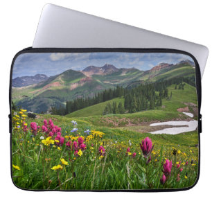 Flowers Wildflowers Durango, Colorado Laptop Sleeve