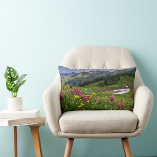 Flowers   Wildflowers Durango, Colorado Lumbar Cushion