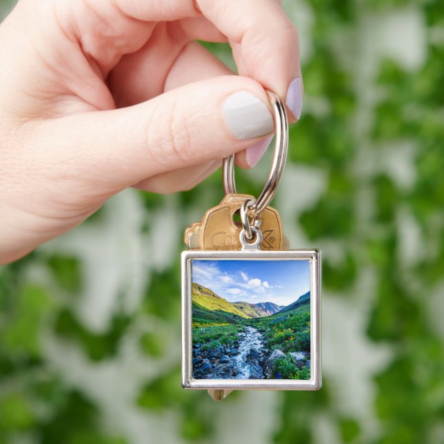 Flowers | Wildflowers in Colorado Key Ring (Hand)