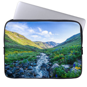 Flowers Wildflowers in Colorado Laptop Sleeve