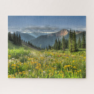 Flowers Wildflowers Silverton Colorado Jigsaw Puzzle
