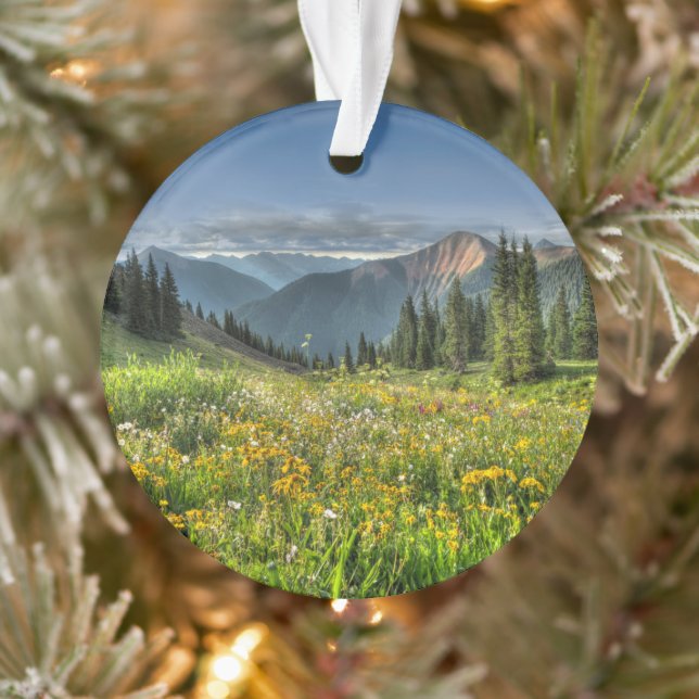 Flowers | Wildflowers Silverton Colorado Ornament (Tree)