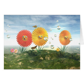 Flowers with Faces