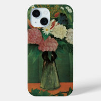 Flowers with Ivy by Henri Rousseau, Vintage Floral