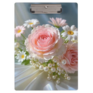 Flowers with timeless extravagant elegance clipboard
