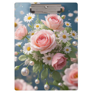 Flowers with timeless extravagant elegance clipboard