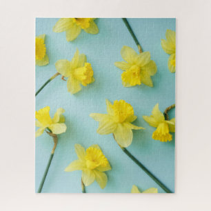 Flowers Yellow Daffodils Jigsaw Puzzle