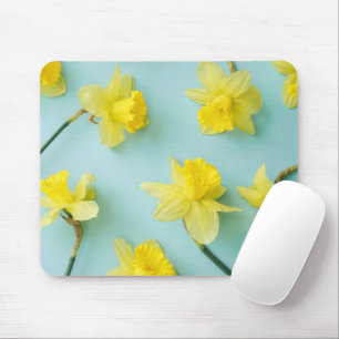 Flowers   Yellow Daffodils Mouse Pad