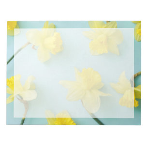 Flowers   Yellow Daffodils Notepad