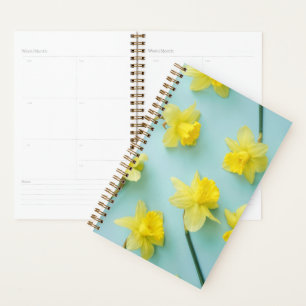 Flowers Yellow Daffodils Planner