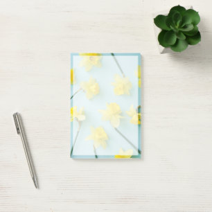 Flowers Yellow Daffodils Post-it Notes