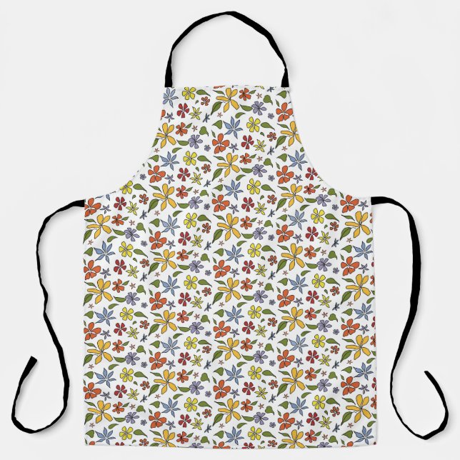 Flowery apron (Front)