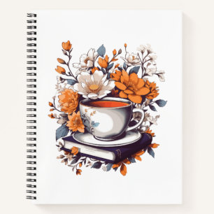 Flowery Books and Tea - Floral Book lovers