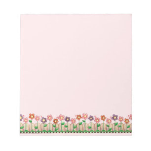 Flowery Border - Notepad