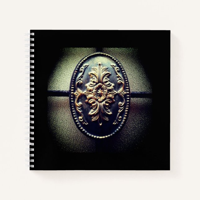 Flowery Design Notebook (Front)