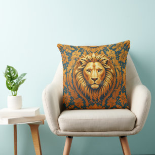 Flowery Lion Cushion