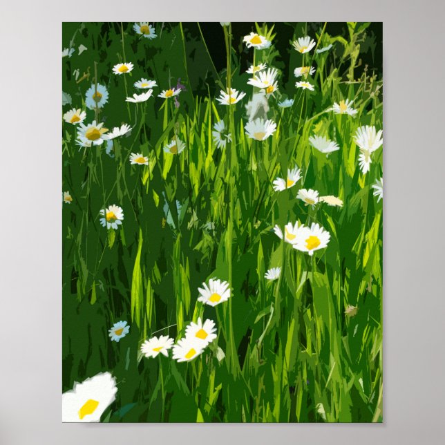 Flowery meadow poster (Front)