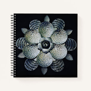 Flowery Metal Notebook