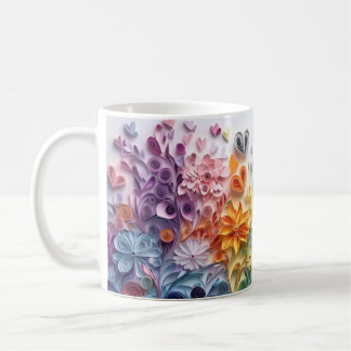 Flowery mug